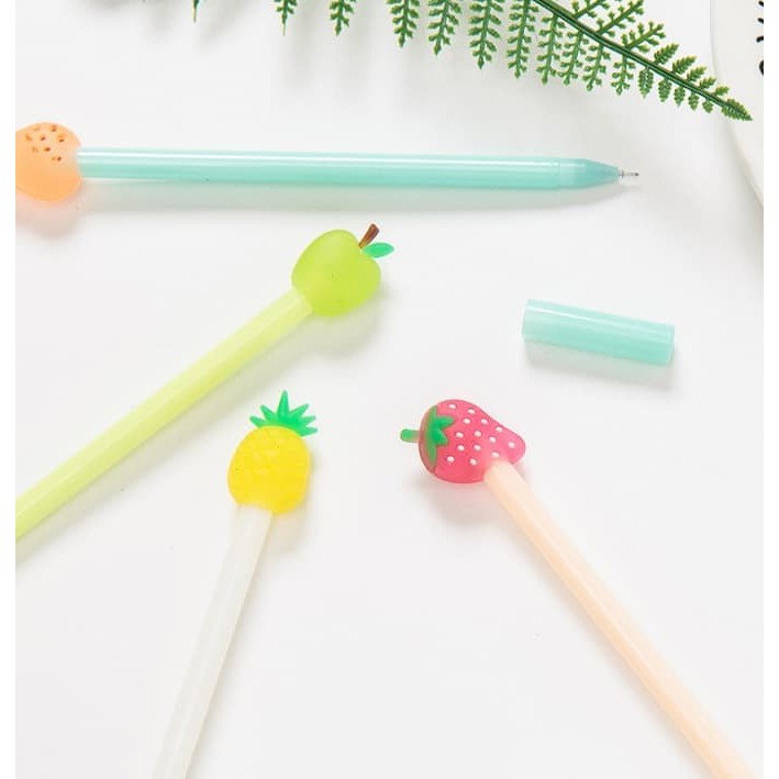 

Pulpen Unik / Lucu dengan Ujung Berbentuk Buah-Buahan
