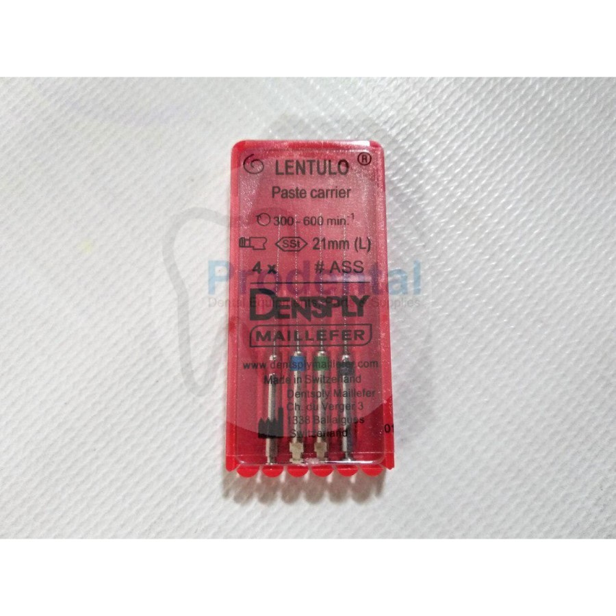 Dentsply Lentulo Jarum Lentulo Dental Paste Carrier Endo 21mm