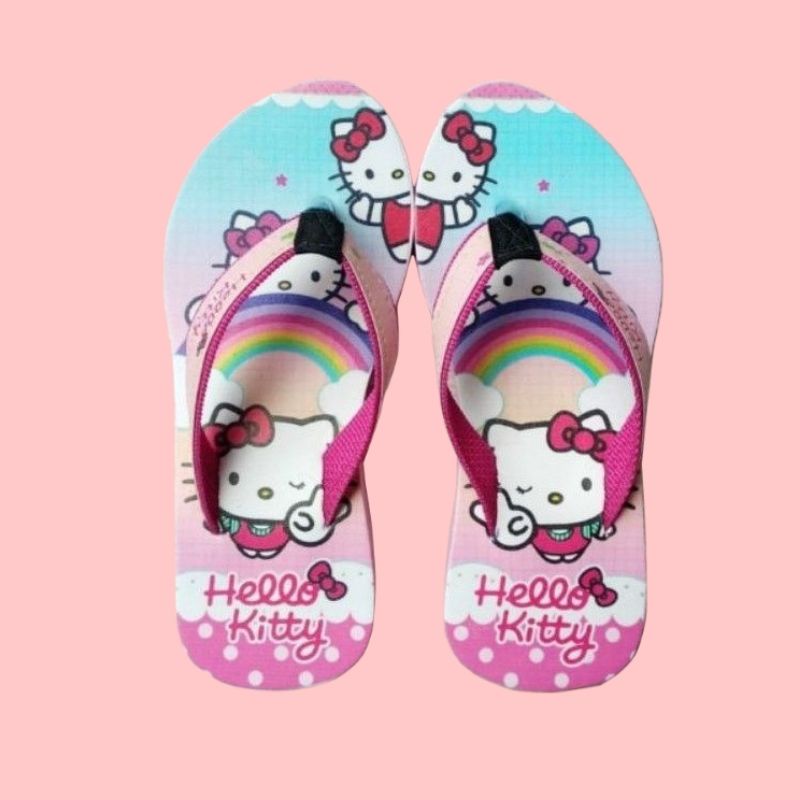 Sandal Wedges Anak Karakter | awedges Anak Hellokitty ( WGS HK)