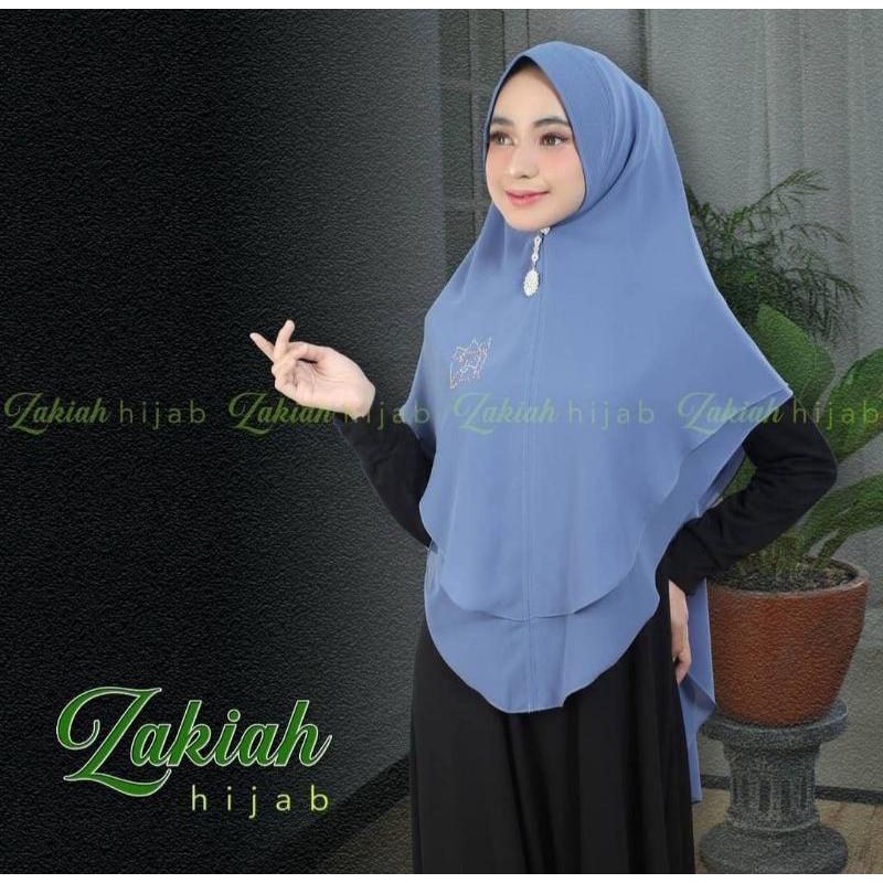 Khimar Zakiah Andin Oval Jumbo
