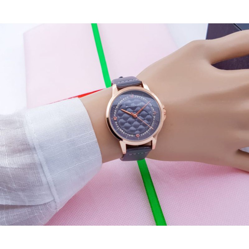 [ TRT 9840 ] MK JAM TANGAN CEWEK KULIT