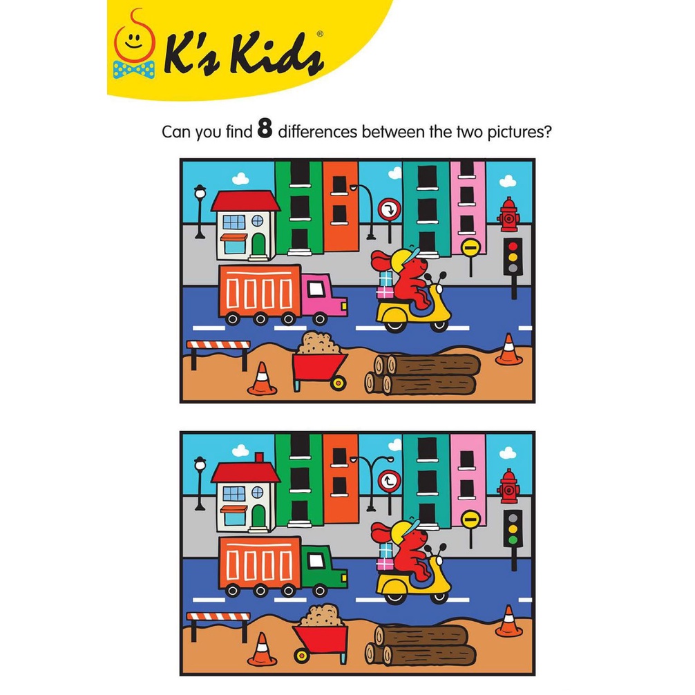 

latihan otak kanan kiri anak mencari perbedaan worksheet homeschool