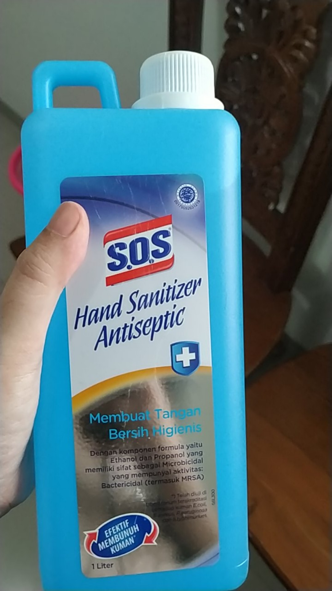 Sos Hand Santizer 1 Liter