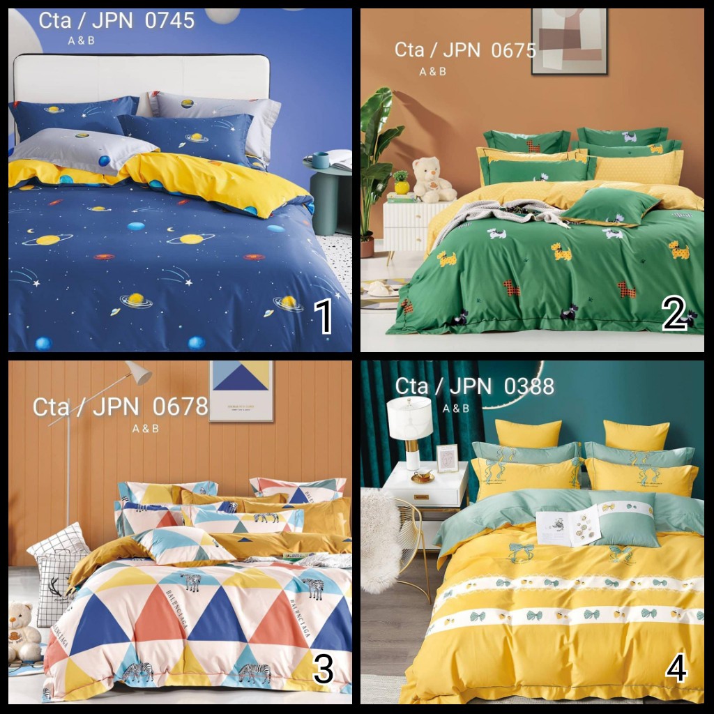 Bahan Kain katun jepang meteran / Sprei dan Bedcover Katun Jepang