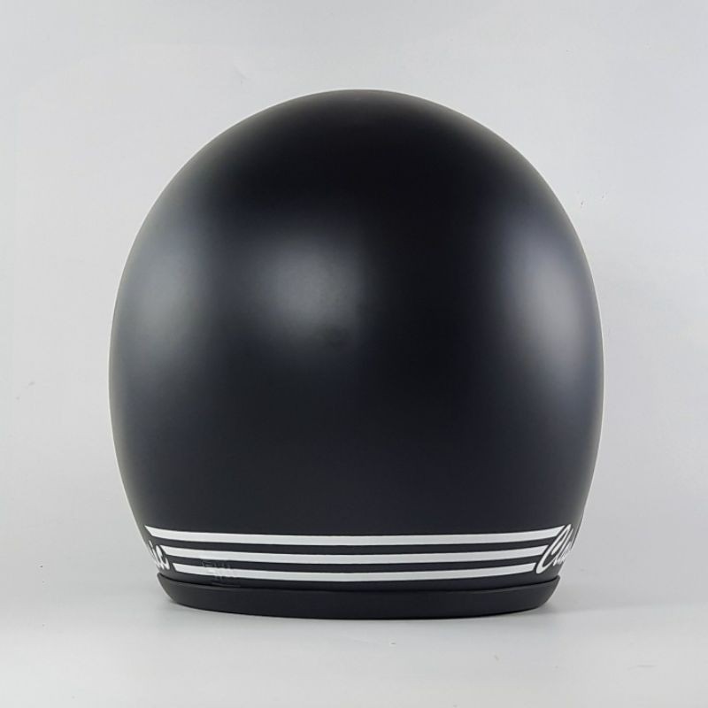 Helm Bogo Dewasa Clasicc Warna Hitam Doff