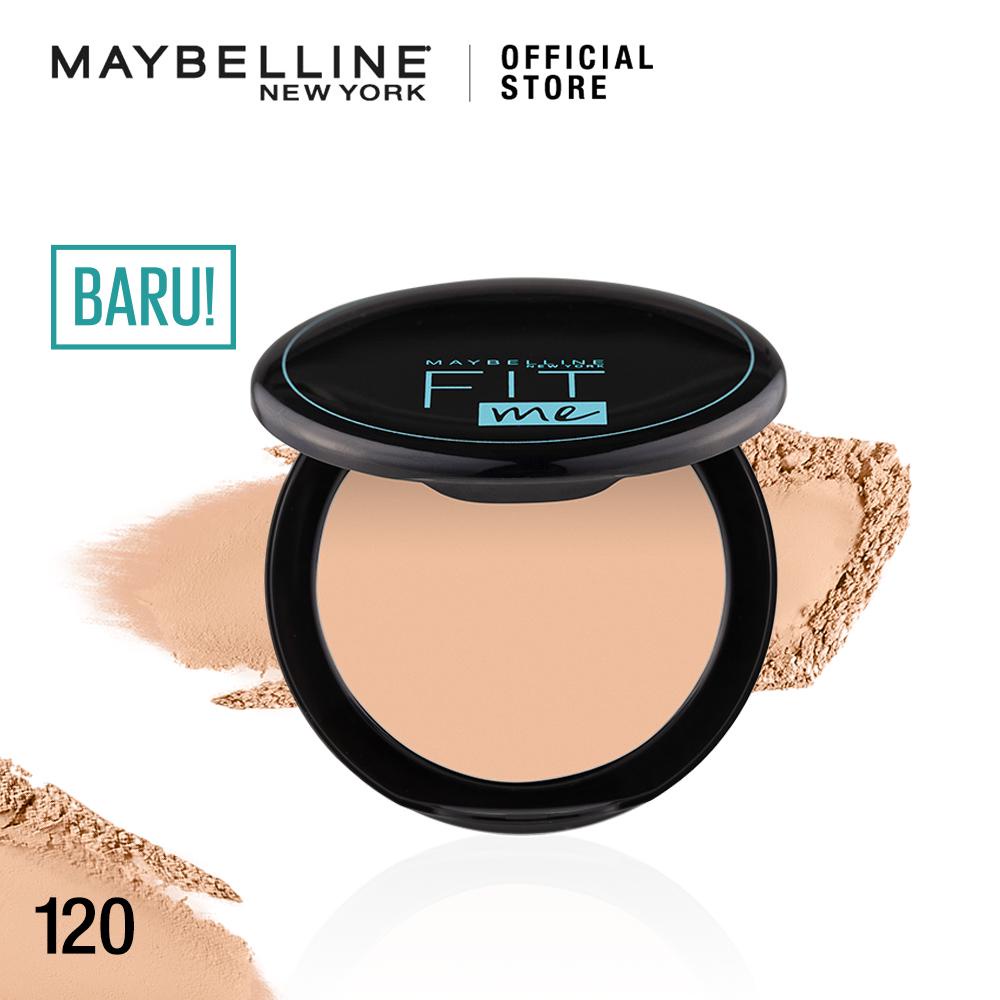 Maybelline Fit Me Matte &amp; Poreless Foundation [ 128 Warm Nude ] + 12H Oil Control Powder [ 120 ]