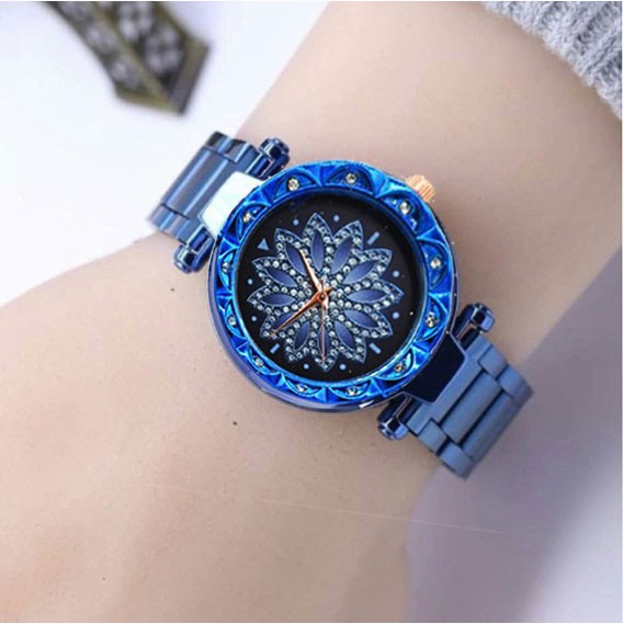 ✅[COD] Jam Tangan Wanita Analog Fashion Casual Women Strap Stainless Steel Wrist Quartz Watch W34