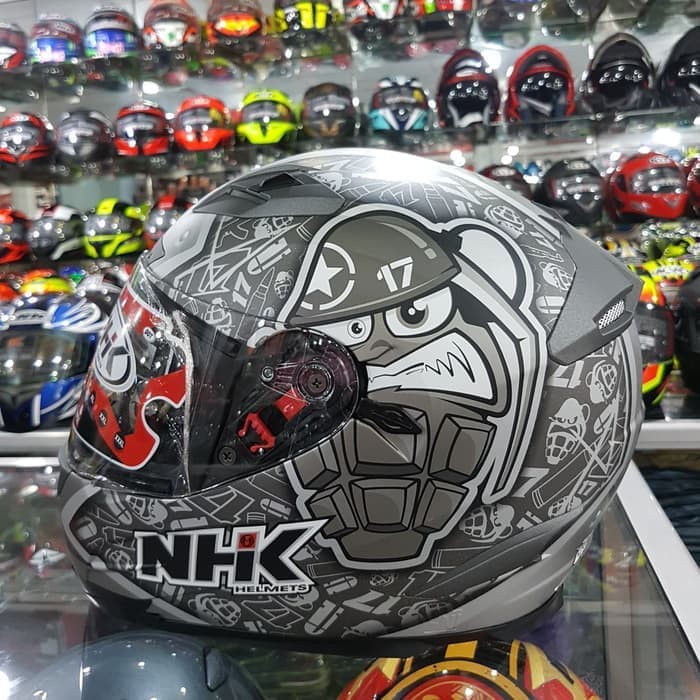 Helm NHK RX9 Karel Abraham Doff RX 9 Grey Doff