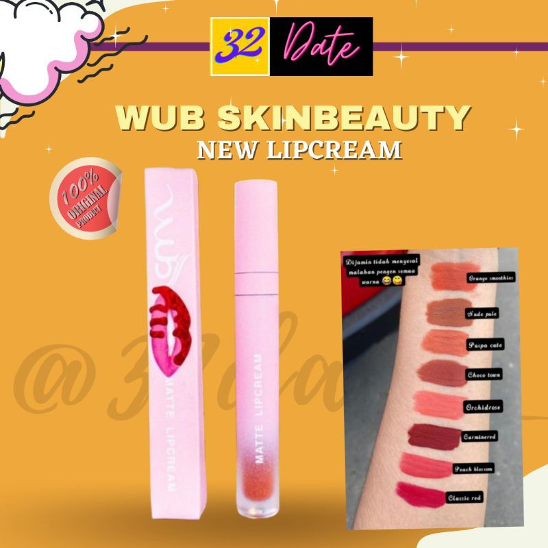 BISA BAYAR DITEMPAT COD WUB LIPCREAM BEST SELLER