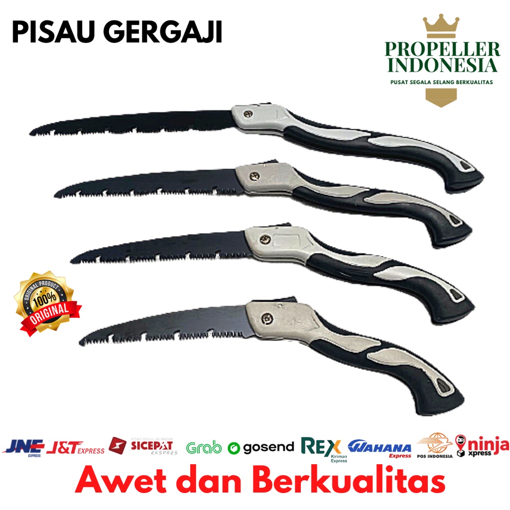 Pisau Lipat Gergaji Kayu Perkakas Mata Pisau 180mm 210mm 250mm 300mm