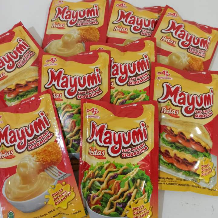 

Mayonise Saus Keju Pedas 100gr Mayumi Ajinomoto Creamy