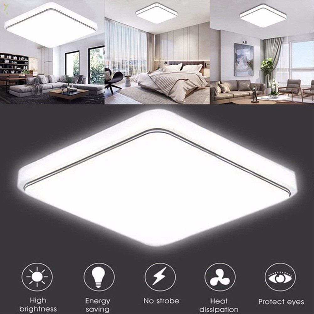 Lampu Atap LED Model Persegi Desain Modern untuk Dekorasi Kamar Tidur