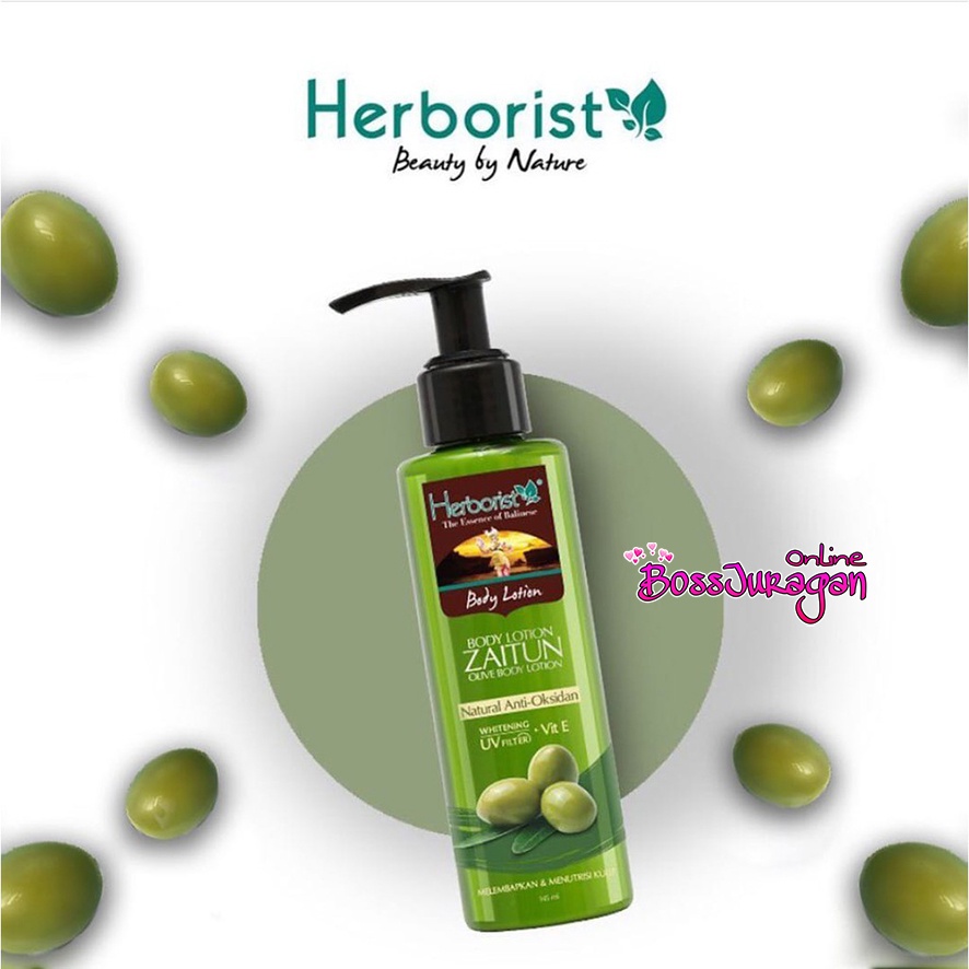 (BOSS) Herborist Body Lotion Zaitun - ZAITUN 145ML