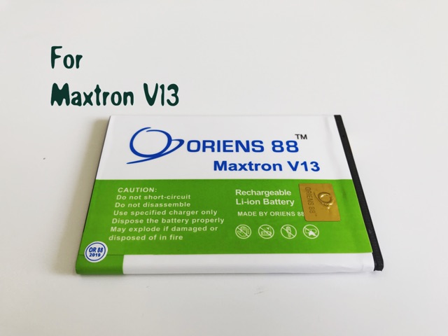 (P) Baterai batre battery Huawei Maxtron V13 double power/IC oriens88