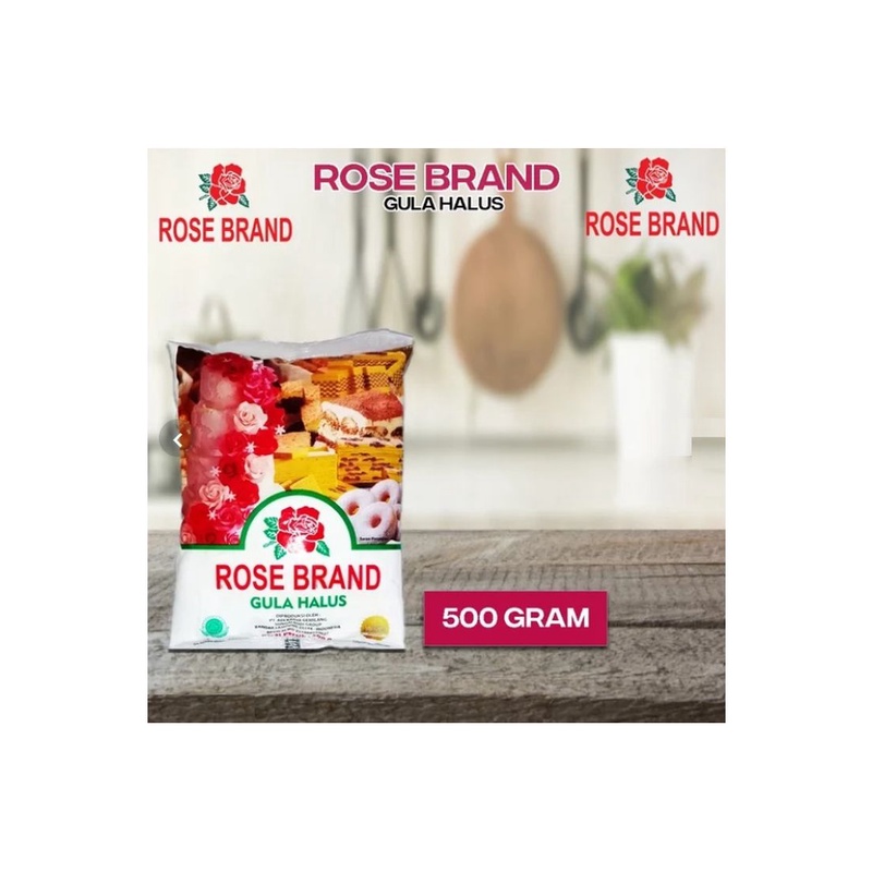 Rose Brand Gula Halus 500gram/Gula Halus Rose Brand Termurah