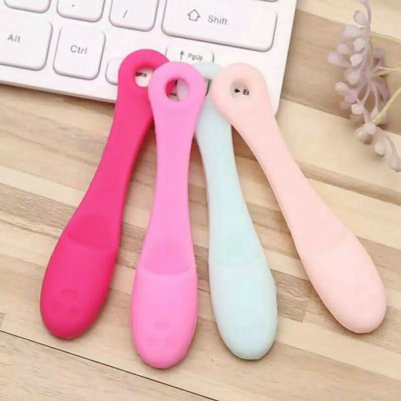 Sikat Silicon Pembersih Komedo Blackhead finger brush