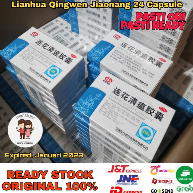 Lianhua Qingwen Capsule - 24 butir - Obat Pneumonia Radang Batuk
