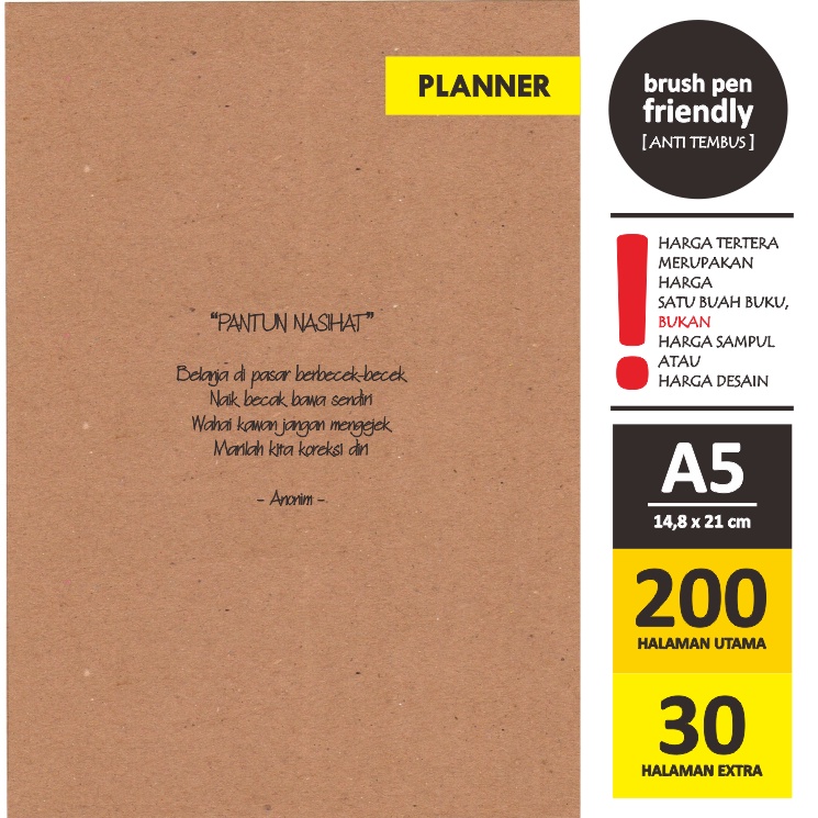 

LITEROLIBRAN Planner Agenda Vintage Custom A5 Softcover
