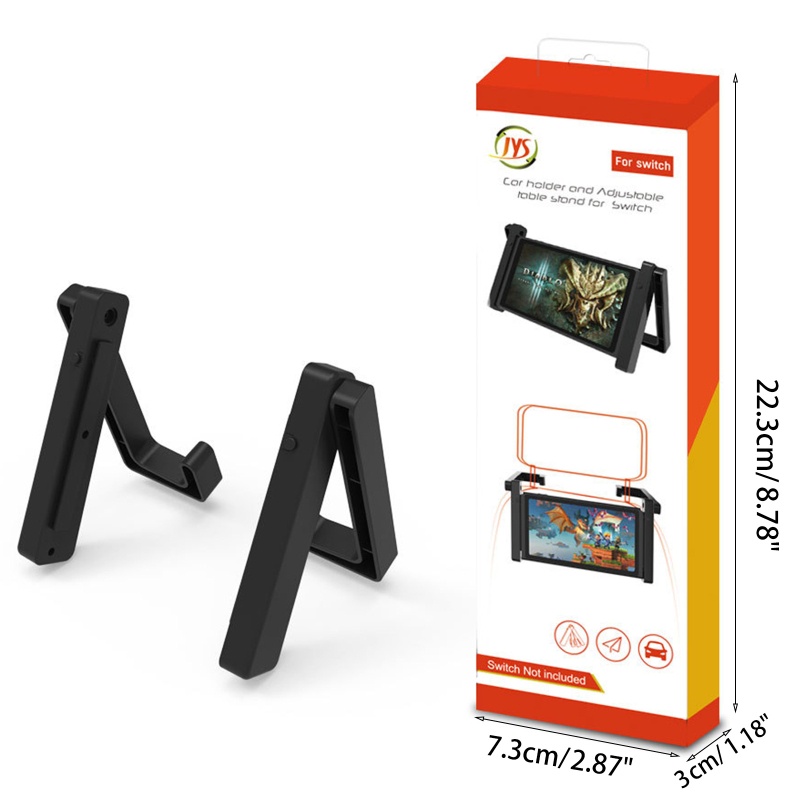 Btsg Stand Konsol Game Portable Dudukan Headrest Mobil Untuk Switch Console Adjustable