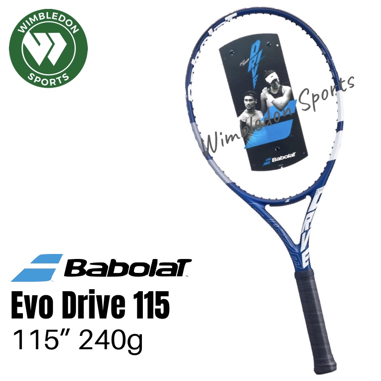 Raket Tenis BABOLAT EVO DRIVE 115 / Raket BABOLAT EVO 115 GENUINE ORIGINAL