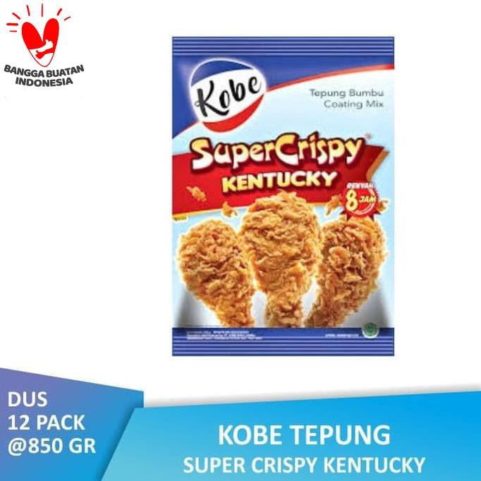 

Dus Kobe Tepung Bumbu Kentucky Super Crispy 850Gr