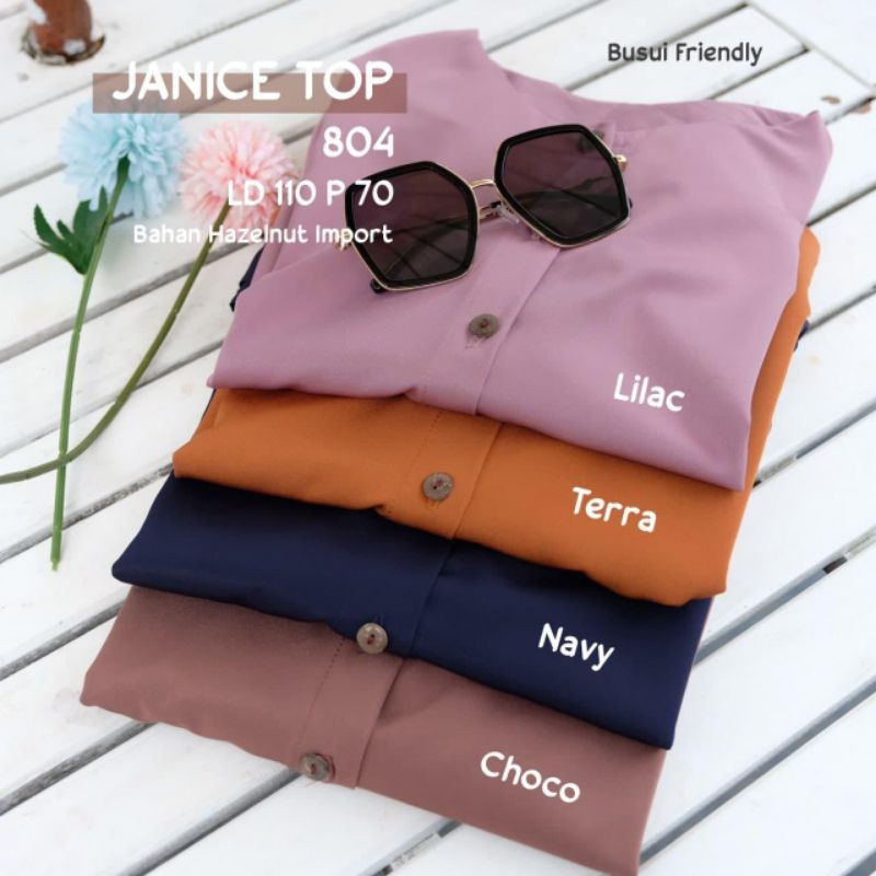 JANICE TOP / KEMEJA JUMBO