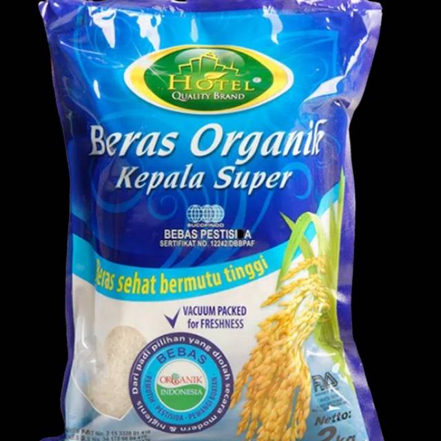 

BERAS ORGANIK KEPALA SUPER 2KG