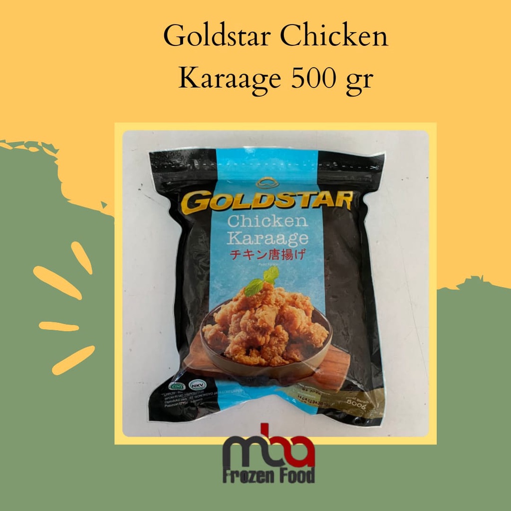 Goldstar Chicken Karage 500 gr - FROZEN FOOD