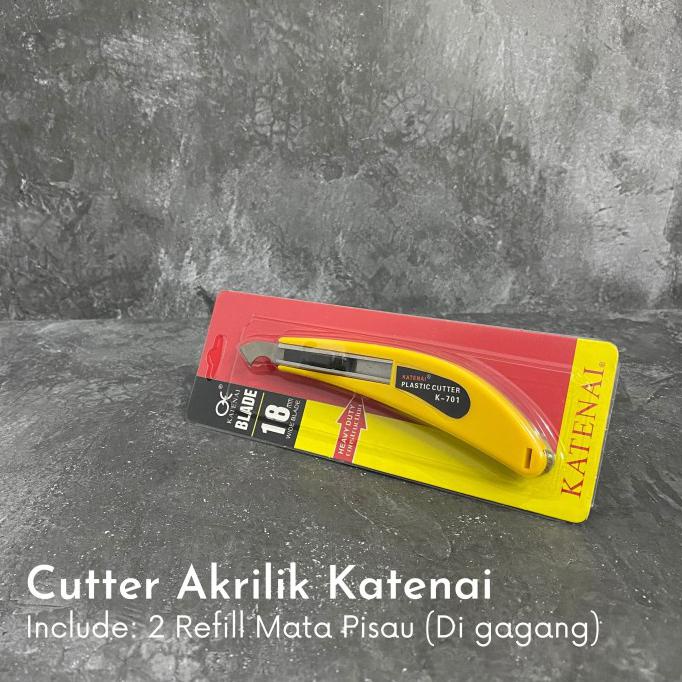 

Promo Pisau Cutter Akrilik / Acrylic / Mika / Plastik Berkualitas Bergaransi