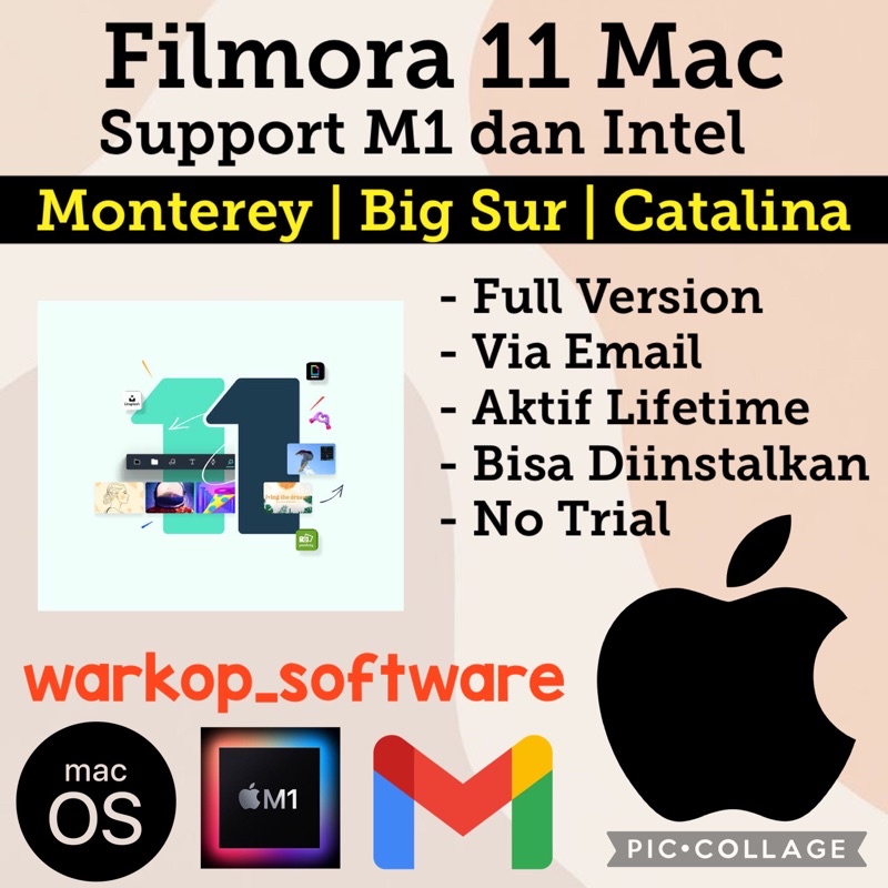 Mac Filmora X Filmora 11 for Mac Support M1 Monterey