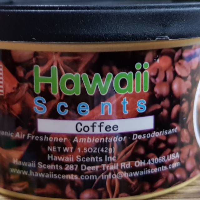 PARFUM MOBIL HAWAII SCENTS COFFEE PARFUM KOPI MOBIL 60 HARI