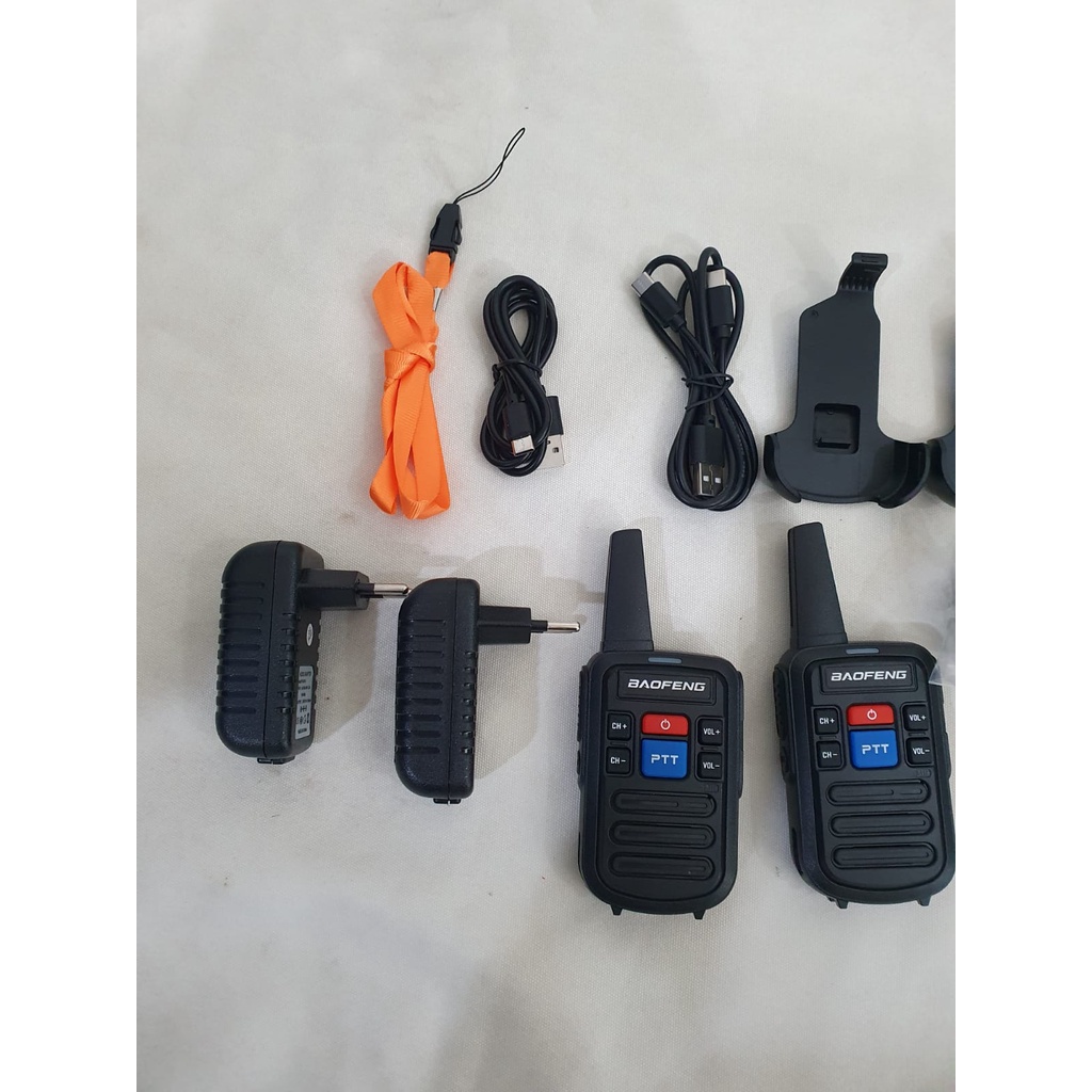 HT  BAOFENG BF-C50 Set 2 Unit BAOFENG BF C50 Two Way Mini Walkie Talkie UHF Single Band