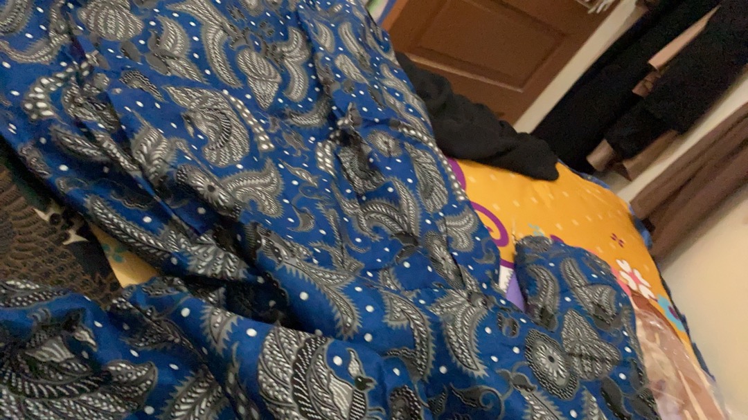 Ms Gamis Batik Sriwedari Maxi Bumil/busui Katun Sogan Jumbo