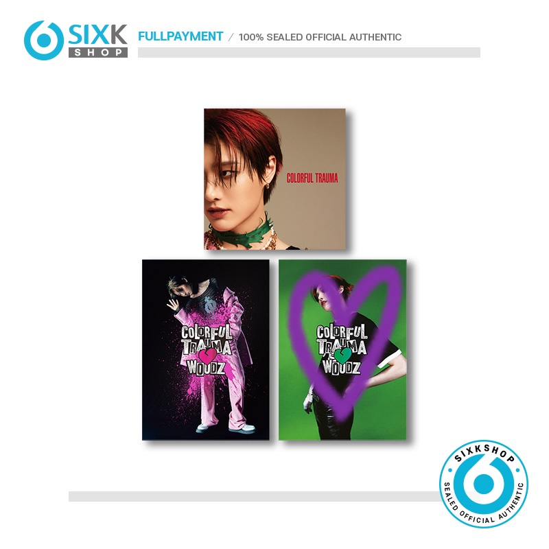 (SET) WOODZ - 4th Mini Album COLORFUL TRAUMA