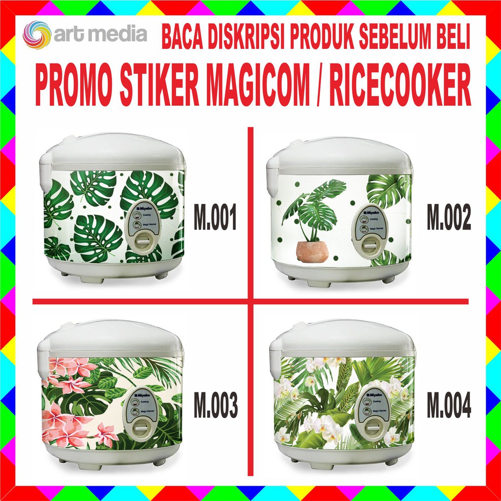 STIKER MAGICOM / RICECOOKER