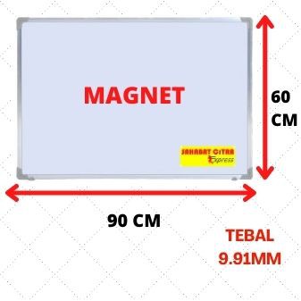 

PAPAN TULIS / WHITE BOARD GANTUNG MAGNET SAKURA 90X60 白板