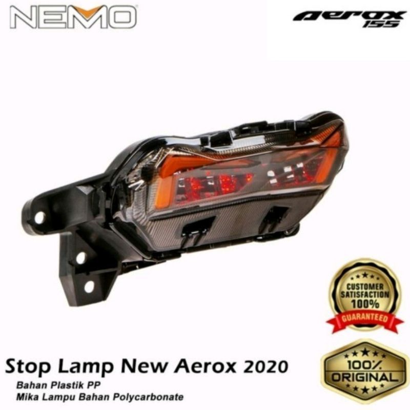 STOPLAMP JPA ALL NEW AEROX CONNETED 155 2022 LAMPU STOP JPA NEW AEROX 2021