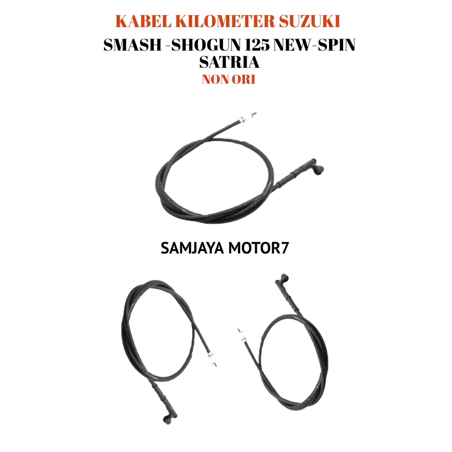 KABEL KILOMETER SMASH  TAHUN 2004TALI KM SHOGUN NEW SPIN SATRIA 2T (DISC) CABEL SPEEDOMETER SUZUKI S