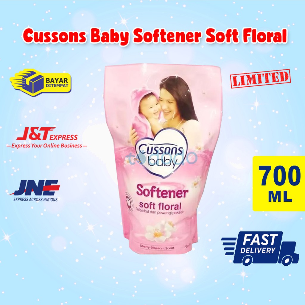 Cussons Baby Softener Soft Floral 700 ml/ Pelembut &amp; Pewangi Pakaian