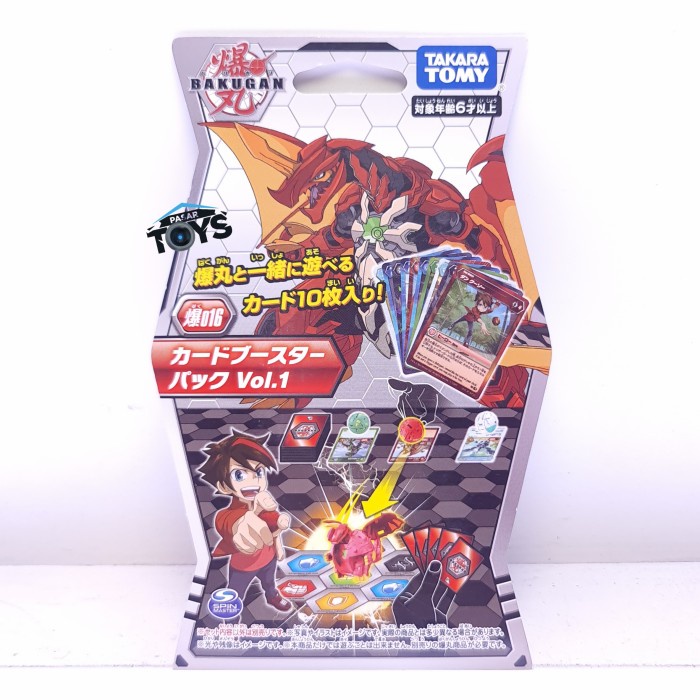 Bakugan Battle Planet Paket Booster Kartu Bakugan Battle Planet Vol. 1 2 3 Nomor 016 028 037 Card Bo