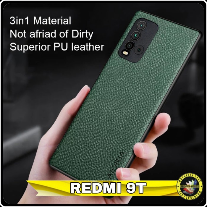 Casing xiomi redmi 9t Softcase Redmi9T canvas Cross Cover