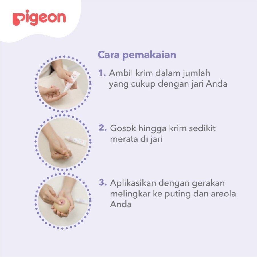 Pigeon Nipple Care Cream 10gr Krim Puting WHS