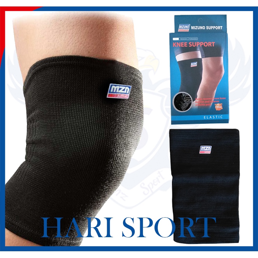 KNEE PENDEK MZN - Knee Sleeve Support MZN - Deker Lutut Pendek Mizuno - Pelindung Lutut