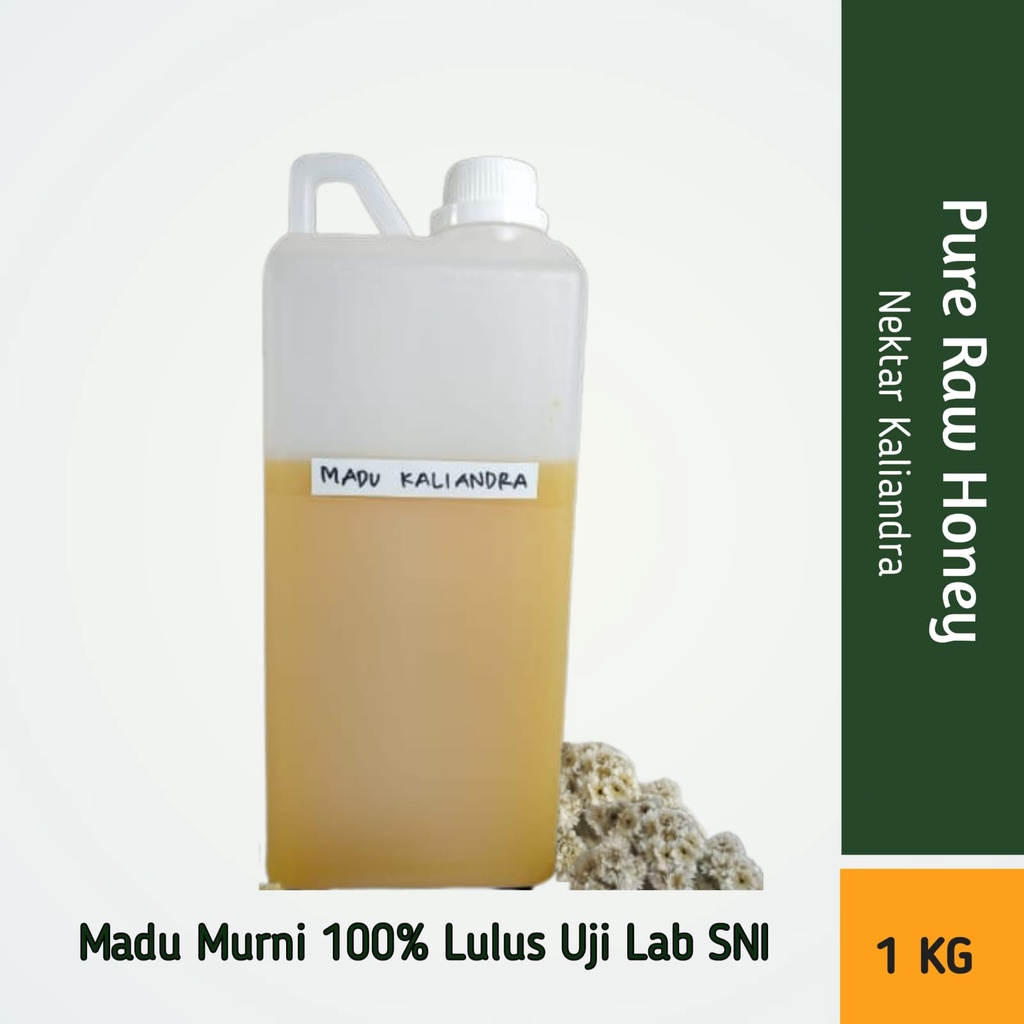 

Madu Asmuni Madu Murni Asli Kaliandra Super 1 KG Madu Mentah Original 100% Raw Honey