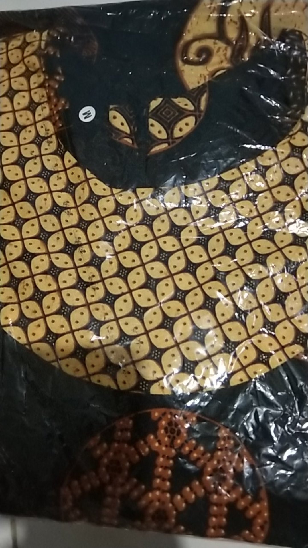 Batik Tunik Shibori Jumputan Terbaru Size S-3l / Hrb026 Yelbor Navbor / Biru Putih / Original..