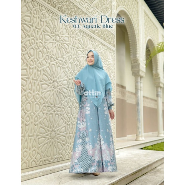 Keshwari Dress by Attin Original Gamis Mewah Murah Gamis Busui Gamis Kondangan