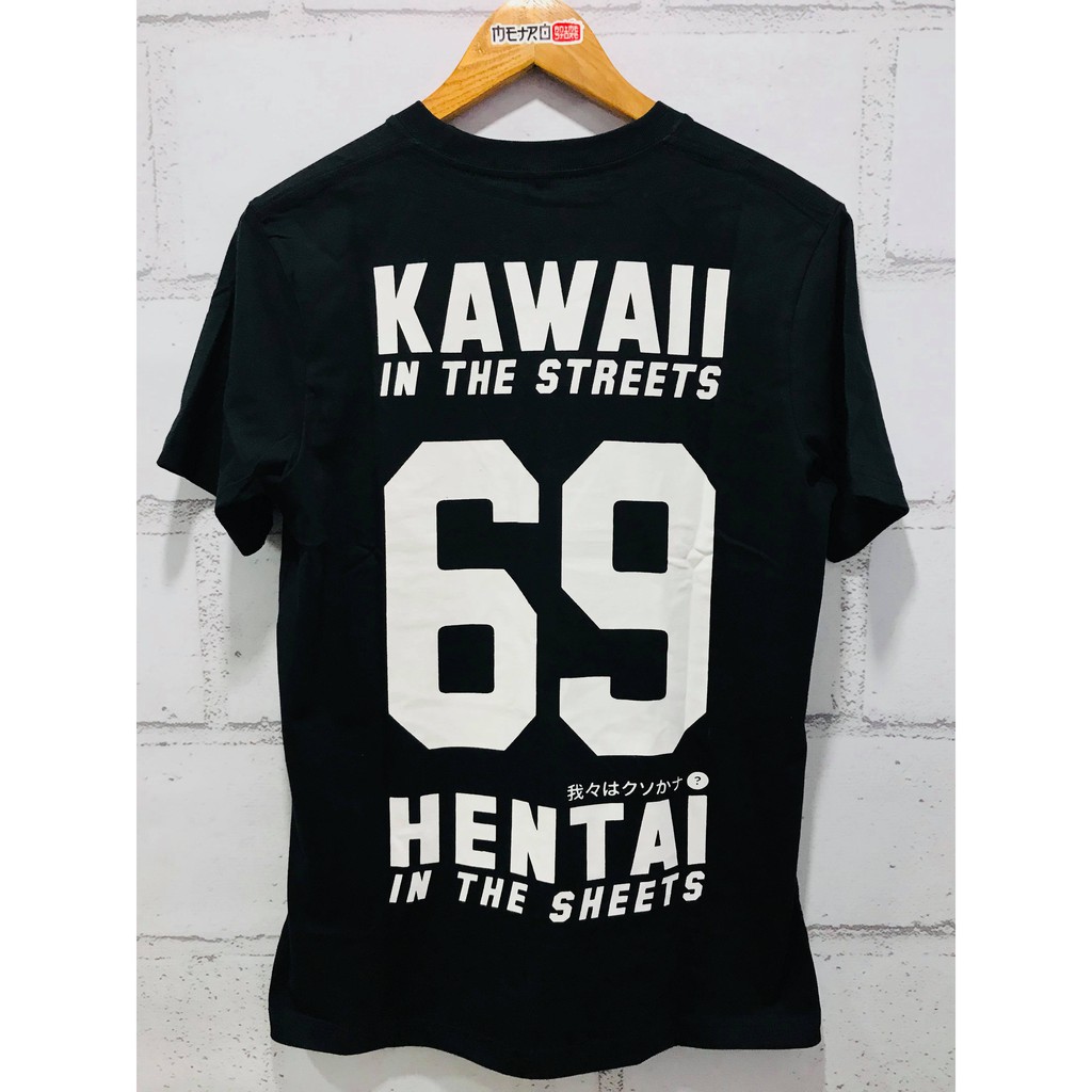 Kaos Distro Hentai X Kawaii Black