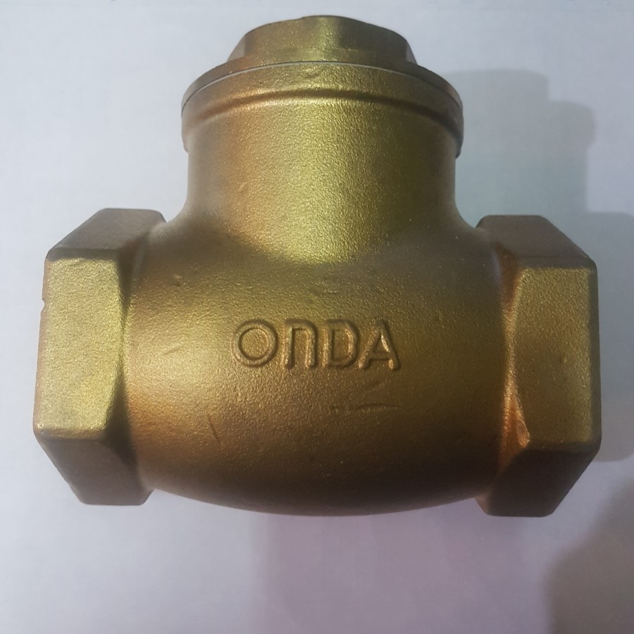 CHECK VALVE ONDA KUNINGAN / KLEP TABOK 3"