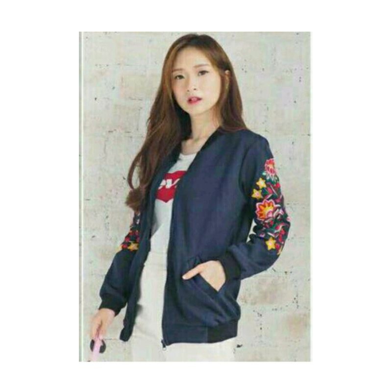 Fourfashion Jaket Bomber Olliev Kekinian (promo Diskon Cuci Gudang)