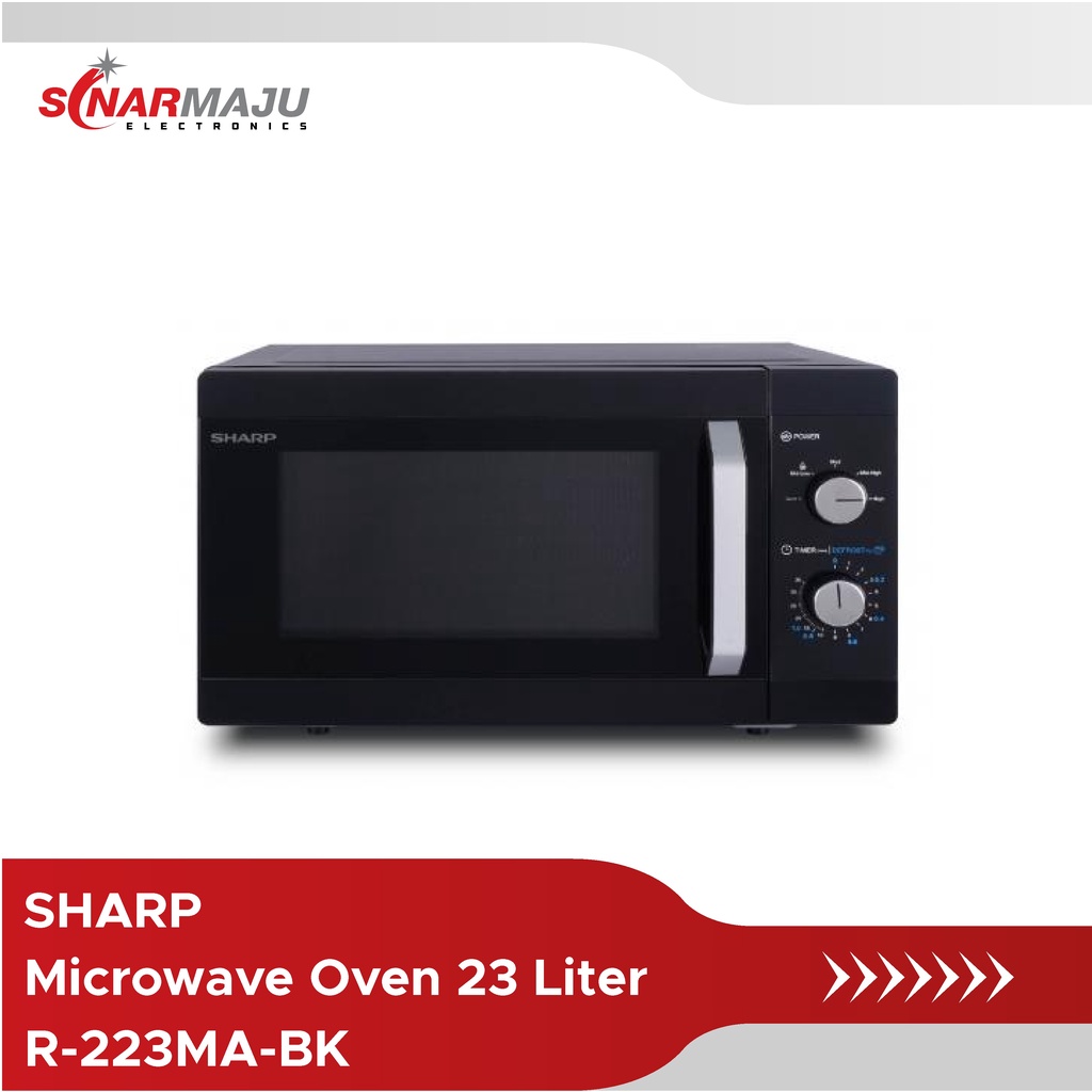 Microwave Oven SHARP 23 Liter R-223MA-BK R223MA R 223MA